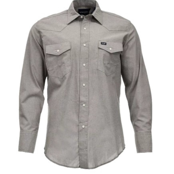 Wrangler Other - Wrangler pearl snap button up